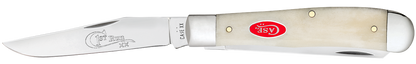 W.R. Case XX Knives Trapper 1st Run Natural Bone 84020 Stainless 1/250 Pocket Knife