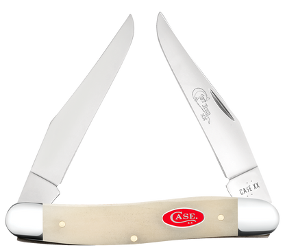 W.R. Case XX Knives Muskrat 1st Run Natural Bone 84022 Stainless 1/250 Pocket Knife