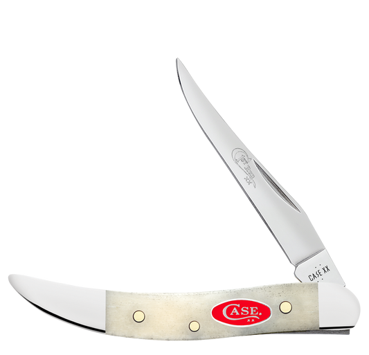 W.R. Case XX Knives Toothpick 1st Run Natural Bone 84024 Stainless 1/250 Pocket Knife