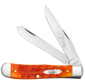 W.R. Case XX Knives Trapper 1st Run Tequila Sunrise Bone 87530 1/250 Pocket Knife