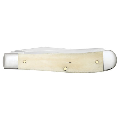 W.R. Case XX Knives Trapper Ready to Serve Natural Bone AWTC54RD Pocket Knife