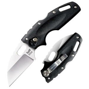 Cold Steel, Inc.™ Tuff Lite Lockback 20LT Black Griv-Ex AUS8A Stainless Steel Pocket Knife