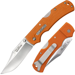 Cold Steel, Inc.™ Double Safe Hunter Lockback 23JB Blaze Orange GFN 8Cr13MoV Stainless Steel Pocket Knife