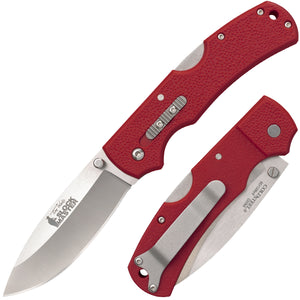 Cold Steel, Inc.™ Double Safe Hunter Slock Master Lockback 23JK Red GFN 8Cr13MoV Stainless Steel Pocket Knife