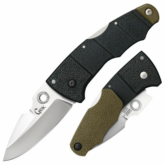 Cold Steel, Inc.™ Grik Lockback 28E Black GFN AUS8A Stainless Steel Pocket Knife