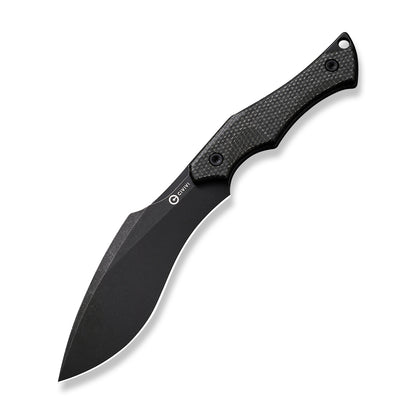 CIVIVI Knives™ Vaquita Fixed Blade C047C-3 Dark Green Canvas Micarta Nitro-V Stainless Steel Knife