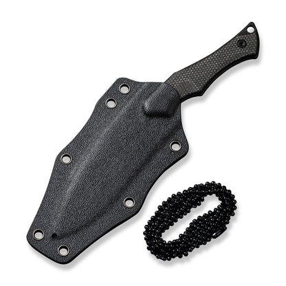CIVIVI Knives™ Vaquita Fixed Blade C047C-3 Dark Green Canvas Micarta Nitro-V Stainless Steel Knife