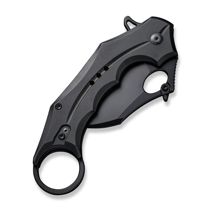 CIVIVI Knives™ Incisor II Button Lock Karambit C16016B-1 Black Aluminum Nitro-V Stainless Steel Pocket Knife