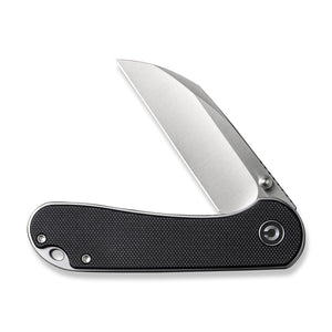 CIVIVI Knives™ Elementum Liner Lock C18062AF-1 Black G-10 Nitro-V Stainless Steel Pocket Knife