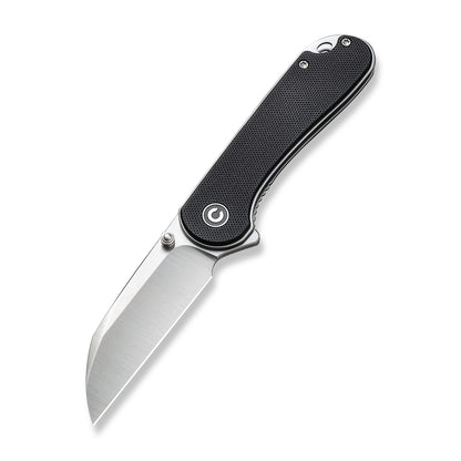 CIVIVI Knives™ Elementum Liner Lock C18062AF-1 Black G-10 Nitro-V Stainless Steel Pocket Knife