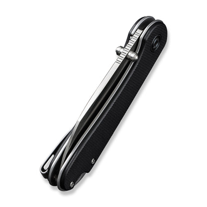 CIVIVI Knives™ Elementum Liner Lock C18062AF-1 Black G-10 Nitro-V Stainless Steel Pocket Knife