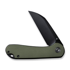 CIVIVI Knives™ Elementum Liner Lock C18062AF-2 OD Green G-10 Nitro-V Stainless Steel Pocket Knife