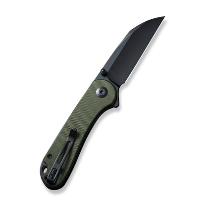 CIVIVI Knives™ Elementum Liner Lock C18062AF-2 OD Green G-10 Nitro-V Stainless Steel Pocket Knife