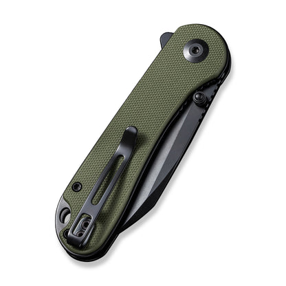 CIVIVI Knives™ Elementum Liner Lock C18062AF-2 OD Green G-10 Nitro-V Stainless Steel Pocket Knife