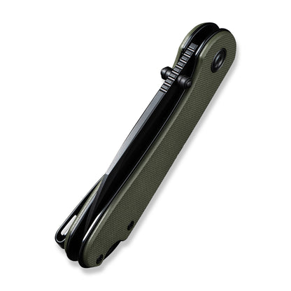 CIVIVI Knives™ Elementum Liner Lock C18062AF-2 OD Green G-10 Nitro-V Stainless Steel Pocket Knife