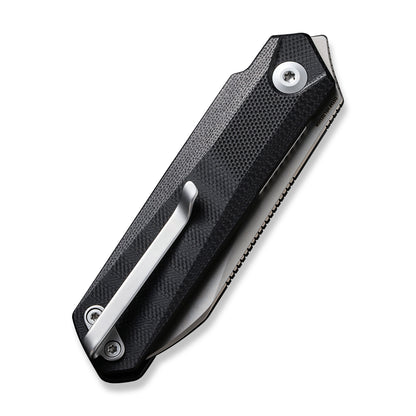 CIVIVI Knives™ Ki-V Plus Liner Lock C20005B-1 Black G10 Nitro-V Stainless Steel Pocket Knife