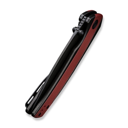CIVIVI Knives™ Teraxe Frame Lock C20036-1 Burgundy G10 and Black Stainless Steel Nitro-V Stainless Steel Pocket Knife