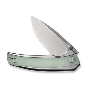CIVIVI Knives™ Teraxe Frame Lock C20036-2 Natural G10 and Stainless Steel Nitro-V Stainless Steel Pocket Knife