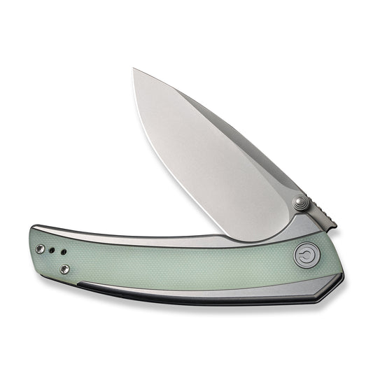 CIVIVI Knives™ Teraxe Frame Lock C20036-2 Natural G10 and Stainless Steel Nitro-V Stainless Steel Pocket Knife