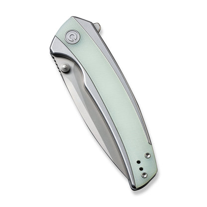 CIVIVI Knives™ Teraxe Frame Lock C20036-2 Natural G10 and Stainless Steel Nitro-V Stainless Steel Pocket Knife