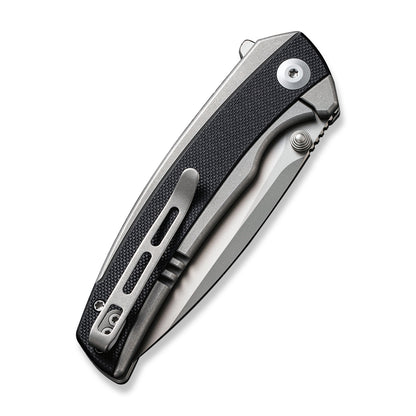 CIVIVI Knives™ Teraxe Frame Lock C20036-3 Black G10 and Stainless Steel Nitro-V Stainless Steel Pocket Knife