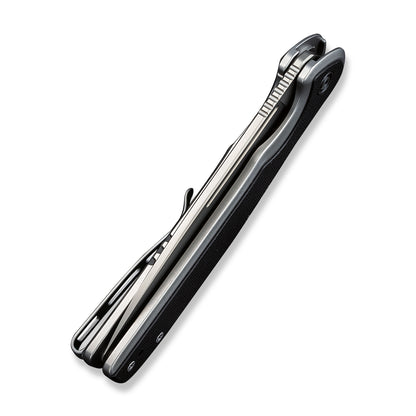 CIVIVI Knives™ Voltaic Frame Lock C20060-2 Black G10 and Stainless Steel 14C28N Stainless Steel Pocket Knife