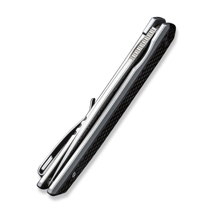 CIVIVI Knives™ Savant Frame Lock C20063-DS1 Carbon Fiber, Black G10 and Stainless Steel Damascus Steel Pocket Knife