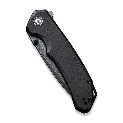 CIVIVI Knives™ Brazen Liner Lock C2023DS-1 Black G10 Damascus Steel Pocket Knife