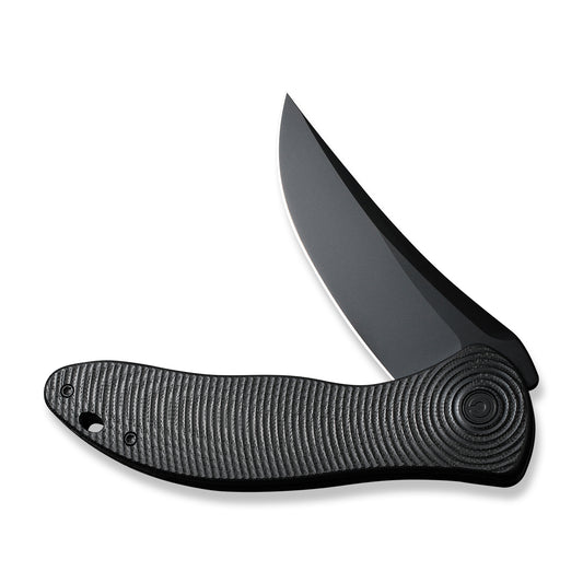 CIVIVI Knives™ Synergy4 Liner Lock C21018A-1 Black G10 Nitro-V Stainless Steel Pocket Knife