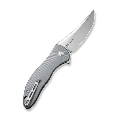 CIVIVI Knives™ Synergy4 Liner Lock C21018A-2 Gray G-10 Nitro-V Stainless Steel Pocket Knife