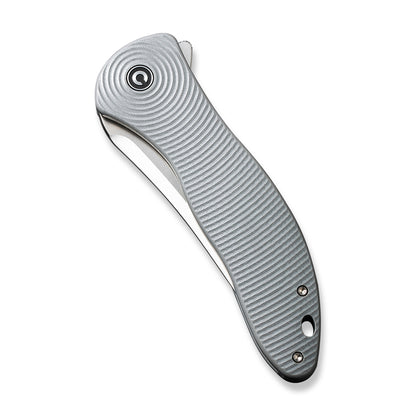 CIVIVI Knives™ Synergy4 Liner Lock C21018A-2 Gray G-10 Nitro-V Stainless Steel Pocket Knife