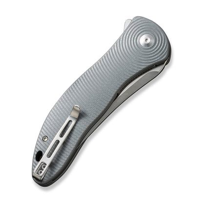 CIVIVI Knives™ Synergy4 Liner Lock C21018A-2 Gray G-10 Nitro-V Stainless Steel Pocket Knife