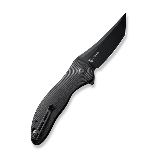 CIVIVI Knives™ Synergy4 Liner Lock C21018B-1 Black G-10 Nitro-V Stainless Steel Pocket Knife