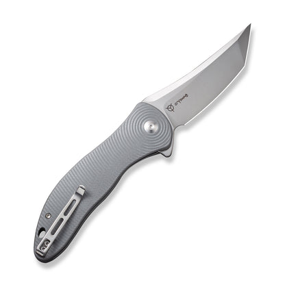 CIVIVI Knives™ Synergy4 Liner Lock C21018B-2 Gray G-10 Nitro-V Stainless Steel Pocket Knife