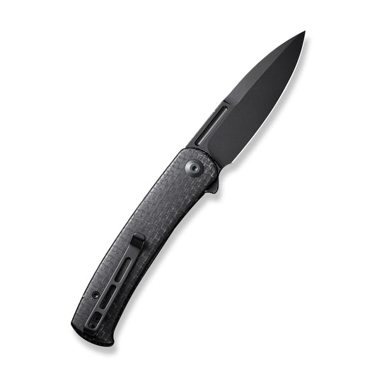 CIVIVI Knives™ Caetus Liner Lock C21025C-2 Black Burlap Micarta 14C28N Stainless Steel Pocket Knife