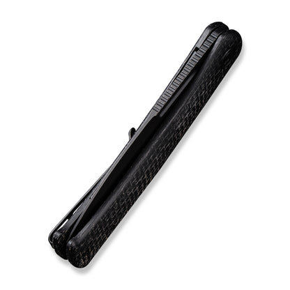 CIVIVI Knives™ Caetus Liner Lock C21025C-2 Black Burlap Micarta 14C28N Stainless Steel Pocket Knife