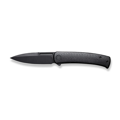 CIVIVI Knives™ Caetus Liner Lock C21025C-2 Black Burlap Micarta 14C28N Stainless Steel Pocket Knife