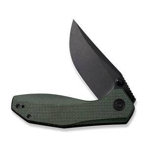 CIVIVI Knives™ Odd 22 Liner Lock C21032-2 Green Canvas Micarta 14C28N Stainless Steel Pocket Knife
