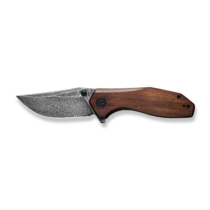 CIVIVI Knives™ Odd 22 Liner Lock C21032-DS1 Cuibourtia Wood Damascus Steel Pocket Knife