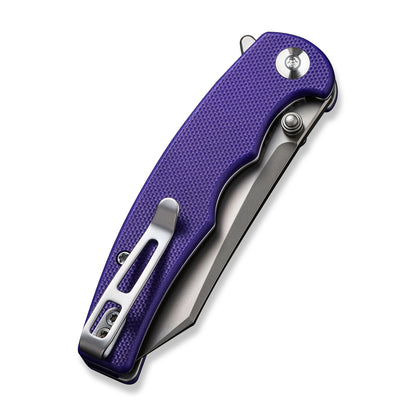 CIVIVI Knives™ P87 Folder Liner Lock C21043-2 Purple G10 Nitro-V Stainless Steel Pocket Knife