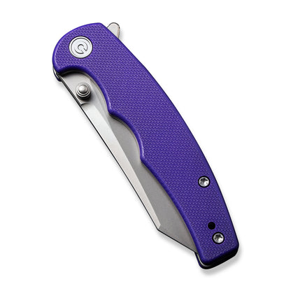 CIVIVI Knives™ P87 Folder Liner Lock C21043-2 Purple G10 Nitro-V Stainless Steel Pocket Knife