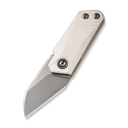 CIVIVI Knives™ Ki-v Slip-joint C2108C Natural G10 9Cr18MoV Stainless Steel Pocket Knife