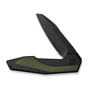 CIVIVI Knives™ Hypersonic Framelock C22011-1 Black & Od Green Steel With G10 Inlay 14C28N Stainless Steel Pocket Knife