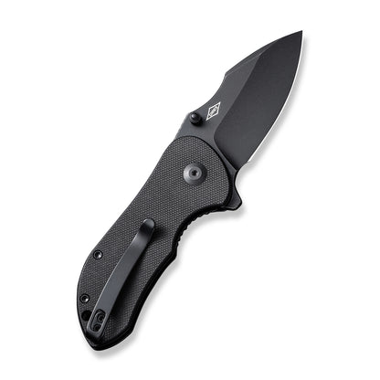 CIVIVI Knives™ Gordo Liner Lock C22018C-1 Black G-10 D2 Semi-Stainless Steel Pocket Knife