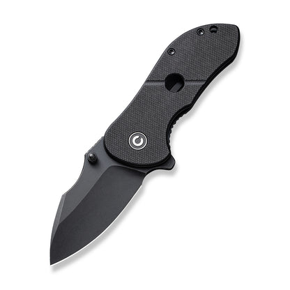 CIVIVI Knives™ Gordo Liner Lock C22018C-1 Black G-10 D2 Semi-Stainless Steel Pocket Knife