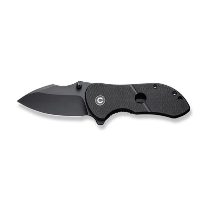 CIVIVI Knives™ Gordo Liner Lock C22018C-1 Black G-10 D2 Semi-Stainless Steel Pocket Knife