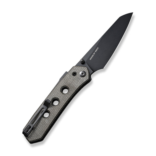 CIVIVI Knives™ Vision FG Superlock C22036-3 Dark Green Canvas Micarta Nitro-V Stainless Steel Pocket Knife