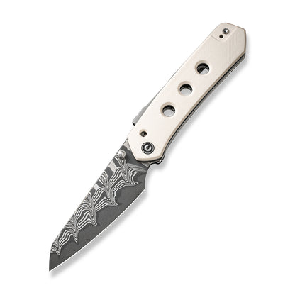 CIVIVI Knives™ Vision FG Superlock C22036-DS1 White G-10 Damascus Steel Pocket Knife