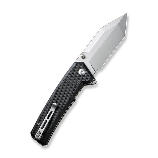 CIVIVI Knives™ Bhaltair Liner Lock C23024-1 Black Coarse G-10 14C28N Stainless Steel Pocket Knife