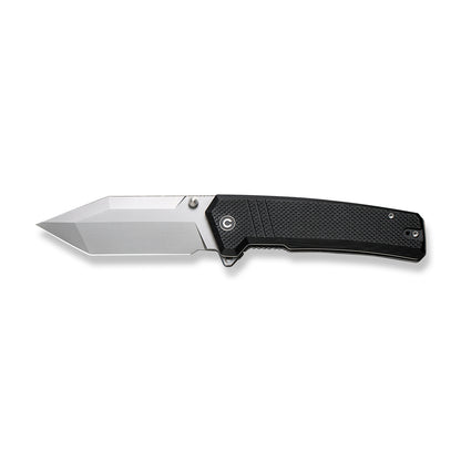 CIVIVI Knives™ Bhaltair Liner Lock C23024-1 Black Coarse G-10 14C28N Stainless Steel Pocket Knife